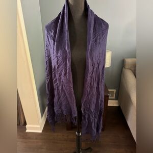 Navy blue shawl/scarf
